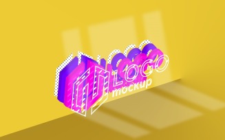 New Style Logo Mockup Template.