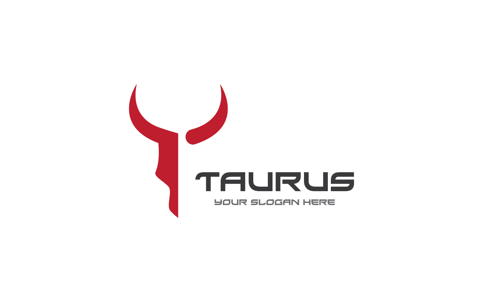 Taurus logo template vector illustration
