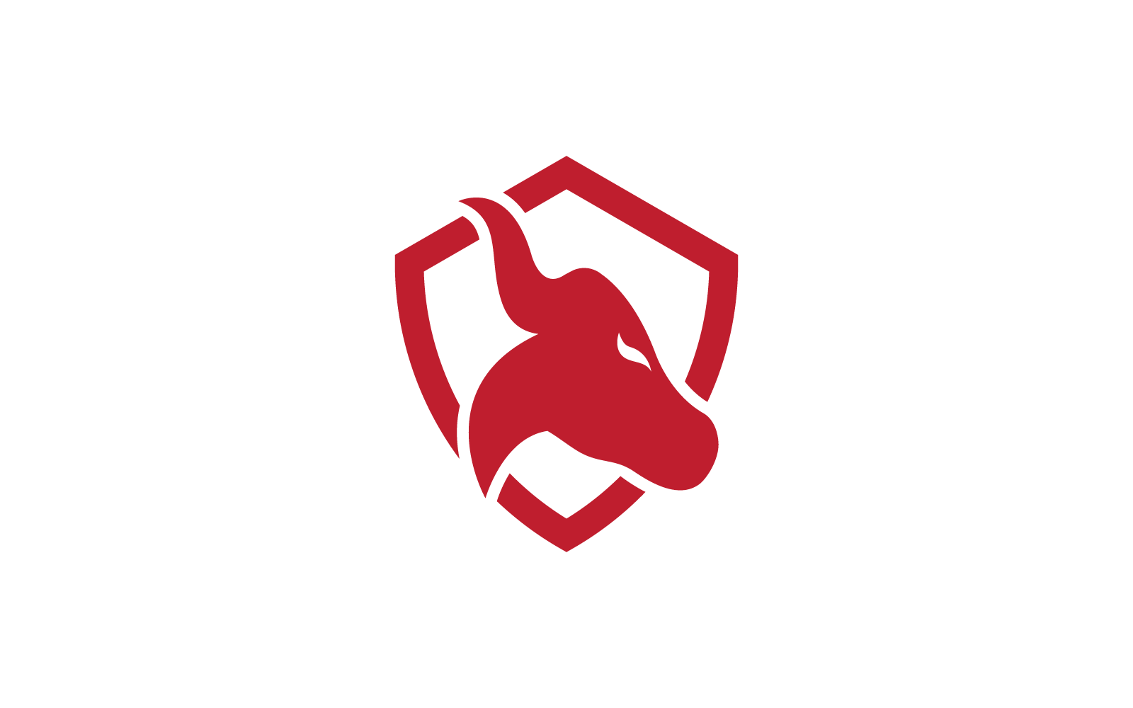 Taurus logo vector illustration template