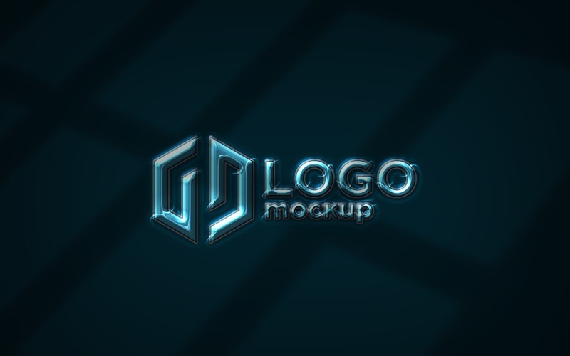 Acrylic Logo Mockup Template Product Mockup