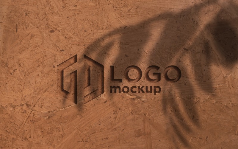 Engrave Logo Mockup Template Product Mockup