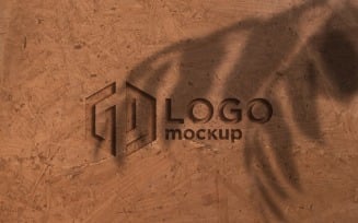 Engrave Logo Mockup Template