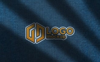 Fabric Logo Mockup Template