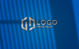 Glass Logo Mockup Template