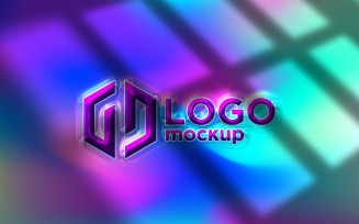 Liquid Logo Mockup Template 01