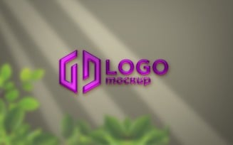 Liquid Logo Mockup Template