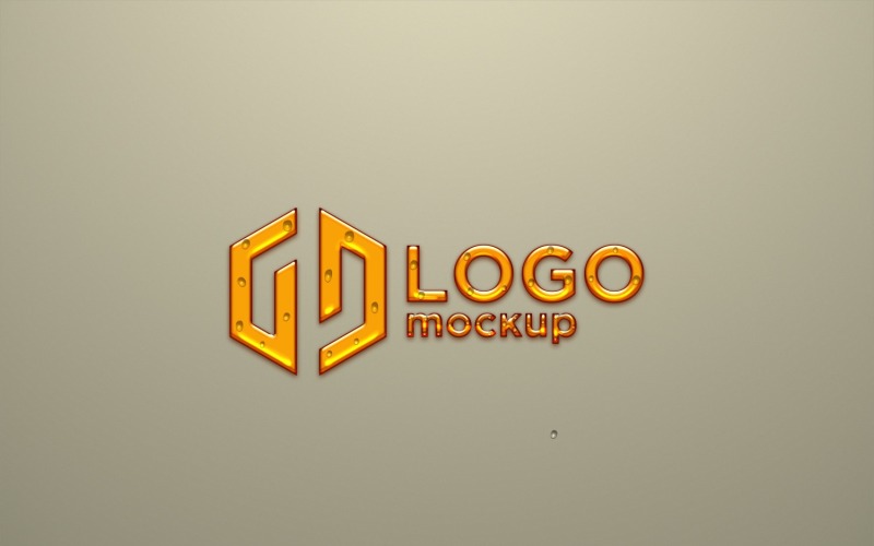 Candy Logo Mockup Template 01 Product Mockup