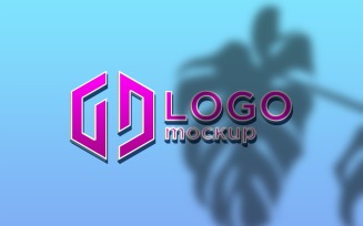 New 3D Style Logo Mockup Template
