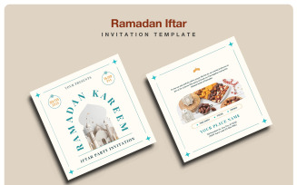 Ramadan Iftar Invitation Template