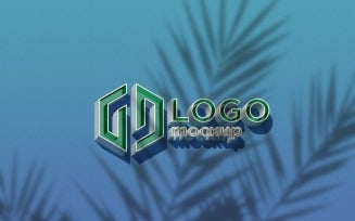 Retro Logo Mockup Template 01