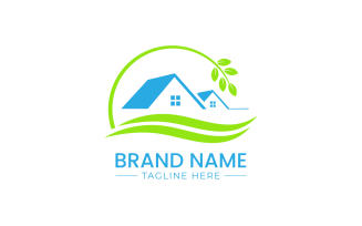 Unique Brand Vector Logo Design Template