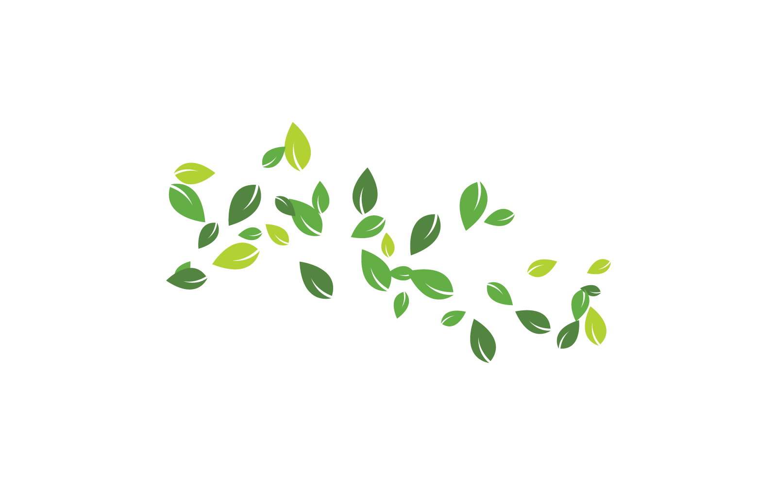 Bladeren vallen achtergrond vector ontwerpsjabloon