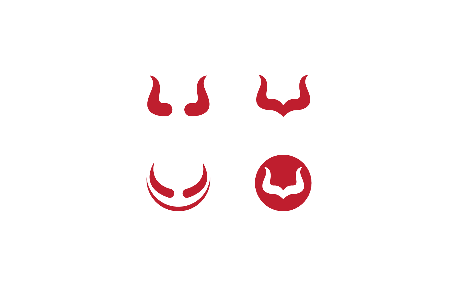 Horn logo icon vector illustration template