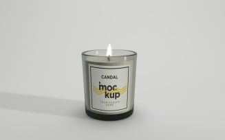 Jar Candle Label Mockup Design
