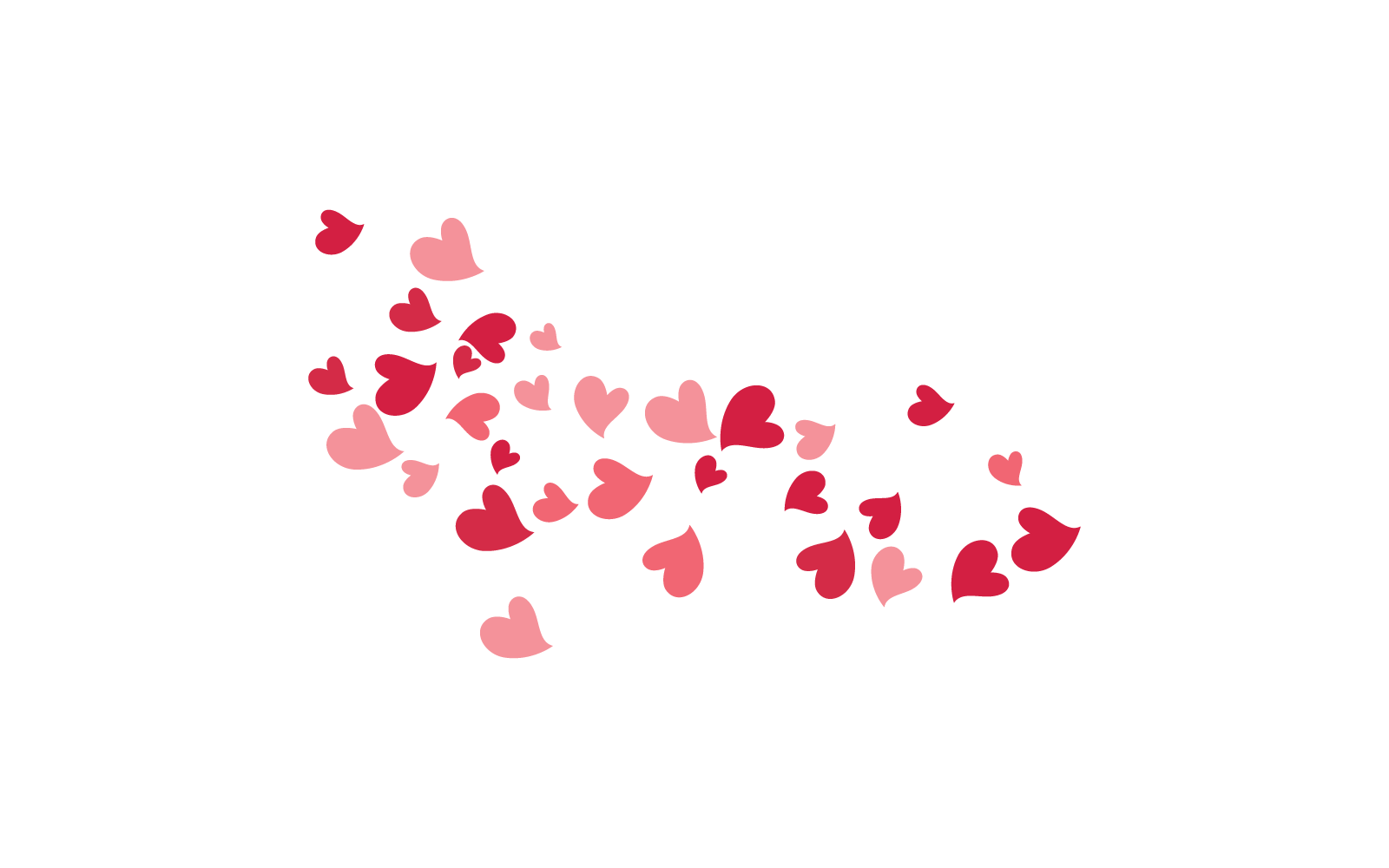 Love fall background design illustration vector Logo Template