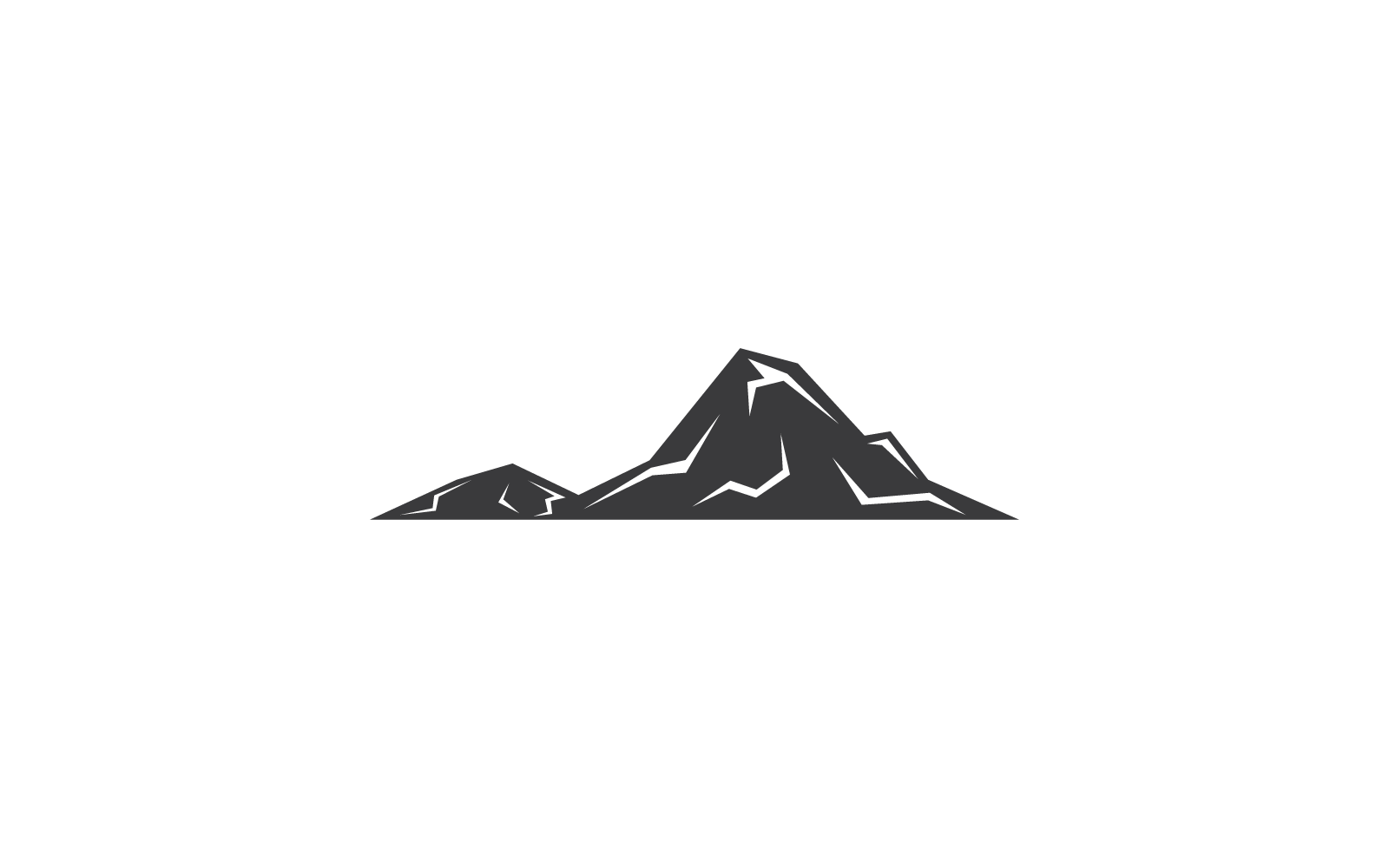 Mountain logo design vector illustration template