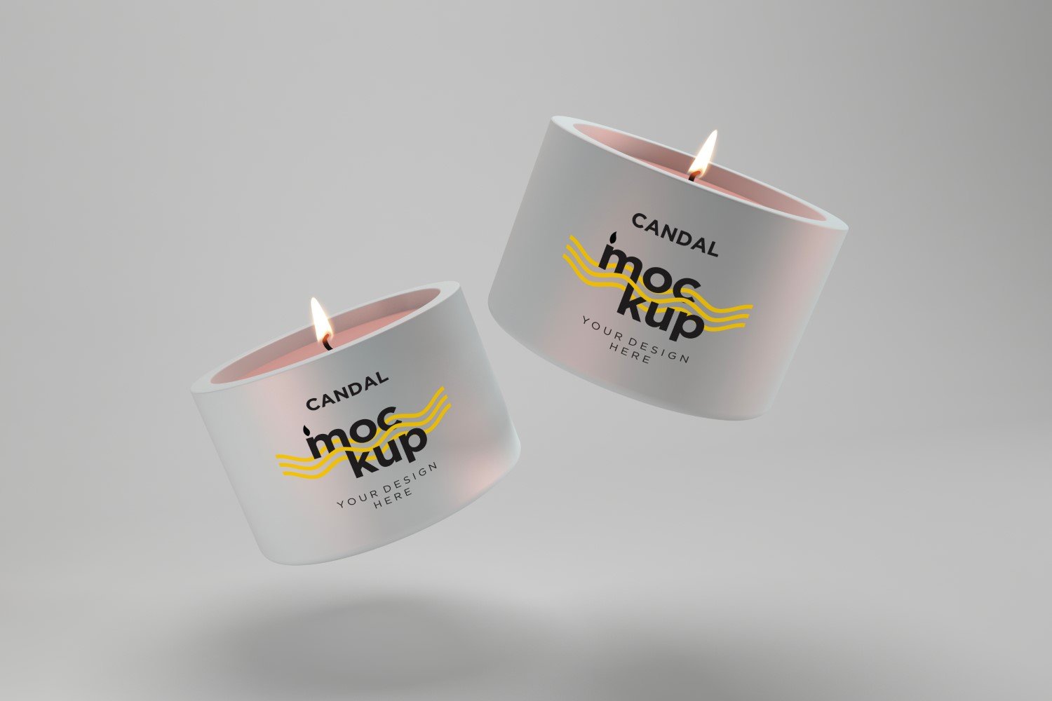 Kit Graphique #401866 Candle Mockup Divers Modles Web - Logo template Preview
