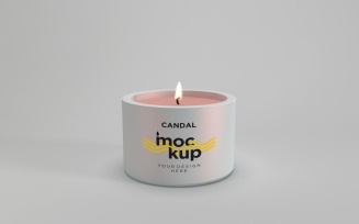 Candle Label Packaging Mockup 46