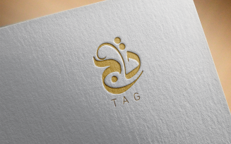 Elegant Arabic Calligraphy Logo Design-Tag-056-24-Tag