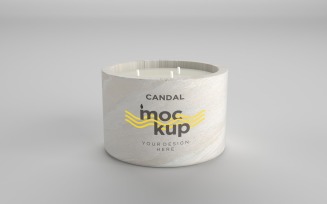 Jar Candle Label Mockup 08