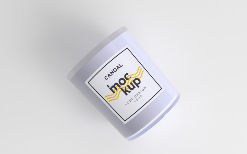 Jar Candle Label Mockup 11 Product Mockup