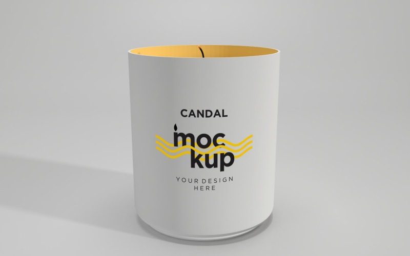 Jar Candle Label Mockup 23 Product Mockup