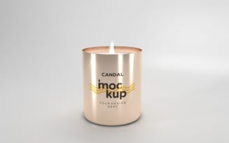 Jar Candle Label Mockup 55