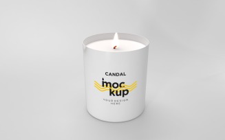 Jar Candle Label Mockup 58