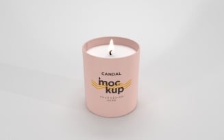 Jar Candle Label Mockup 61