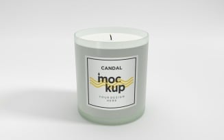 Jar Candle Label Mockup 64
