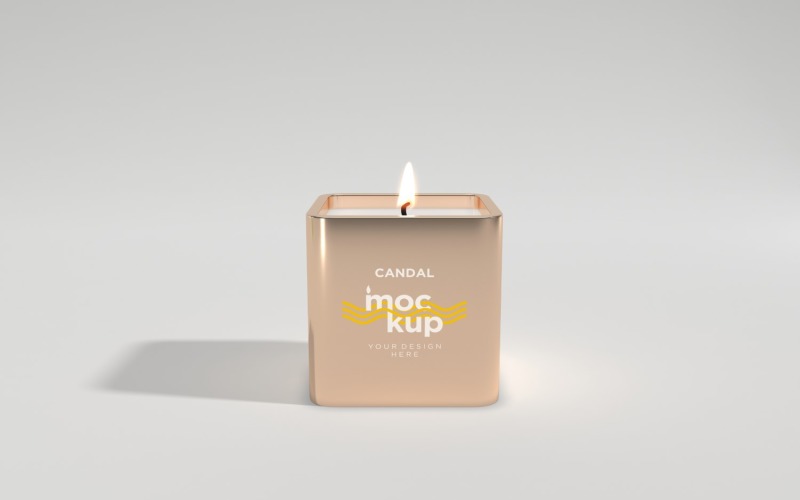 Jar Candle Label Mockup 67 Product Mockup
