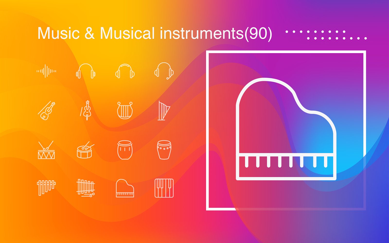 Kit Graphique #401930 Music Musical Divers Modles Web - Logo template Preview