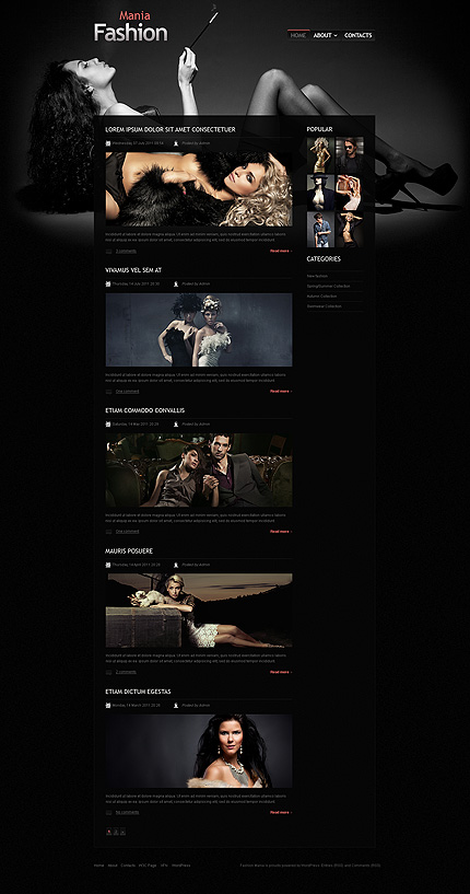 Model Agency Templates