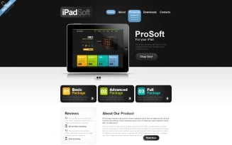 Software Company Website Template