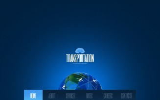 Transportation Website Template