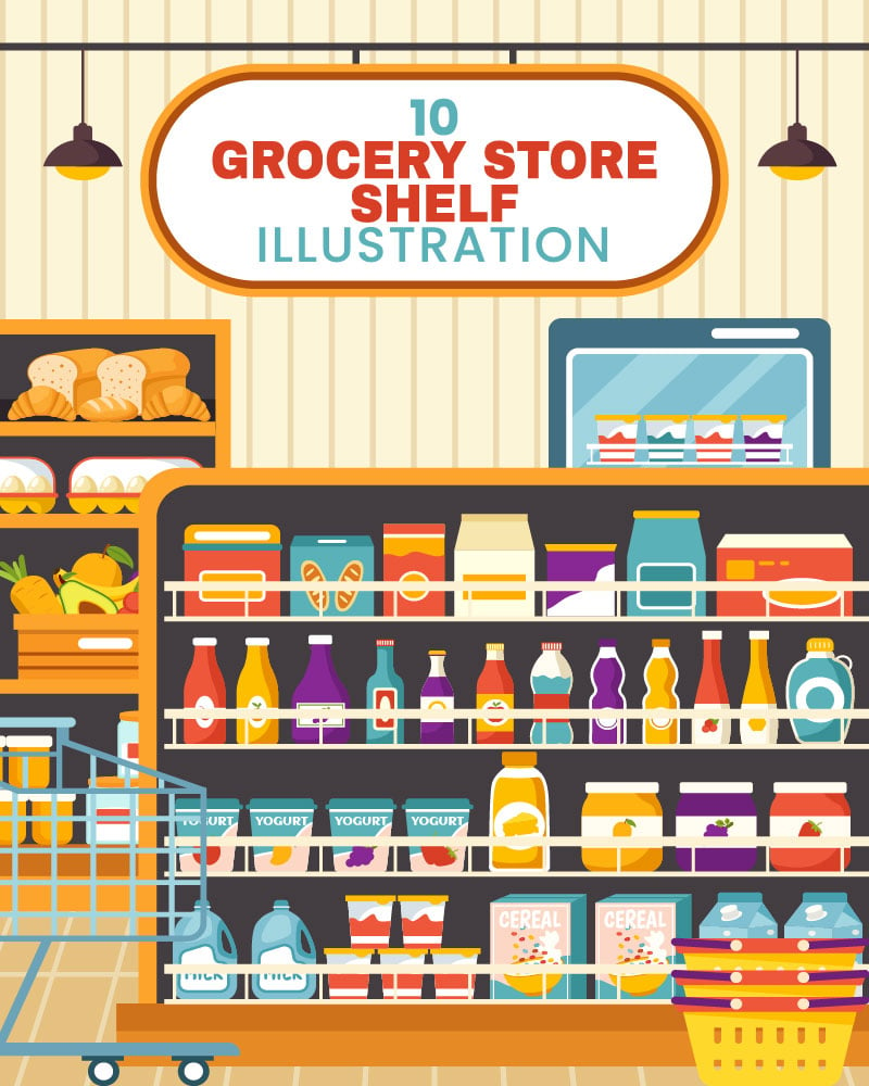 Kit Graphique #402042 Grocery Store Divers Modles Web - Logo template Preview