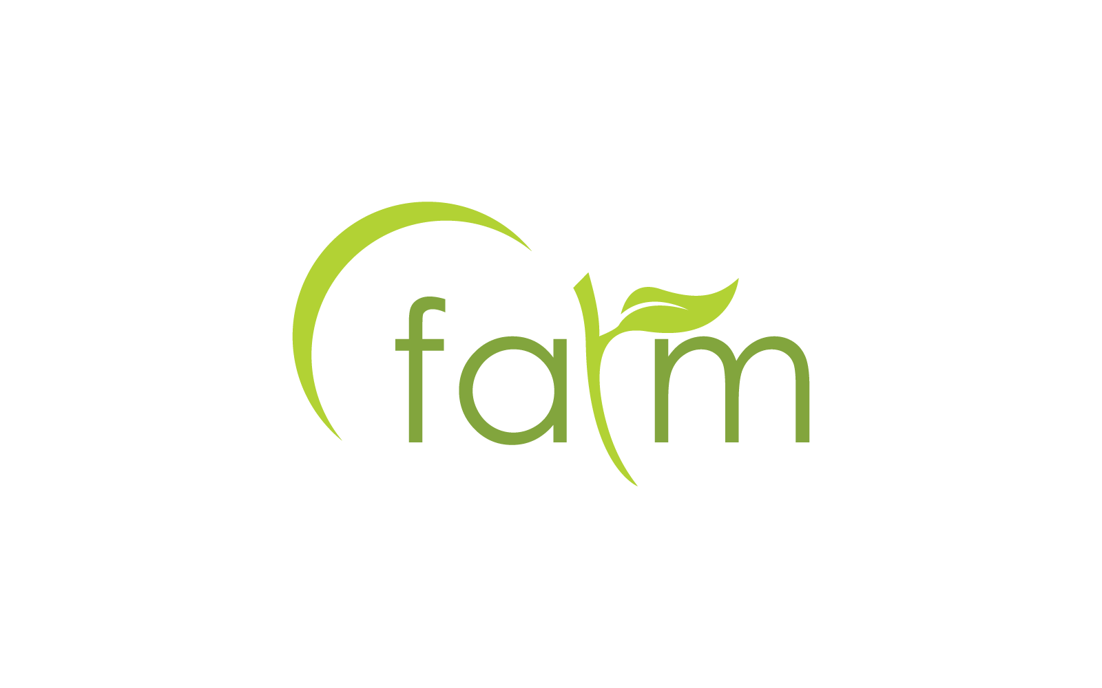 Çiftlik evi logo simge vektör düz tasarım şablonu