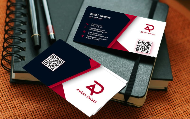 Creative Visiting Card Template: Editable and Eye-catching Corporate Identity