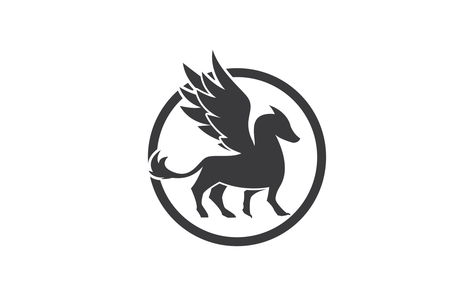 Griffin logo icon illustration vector design template