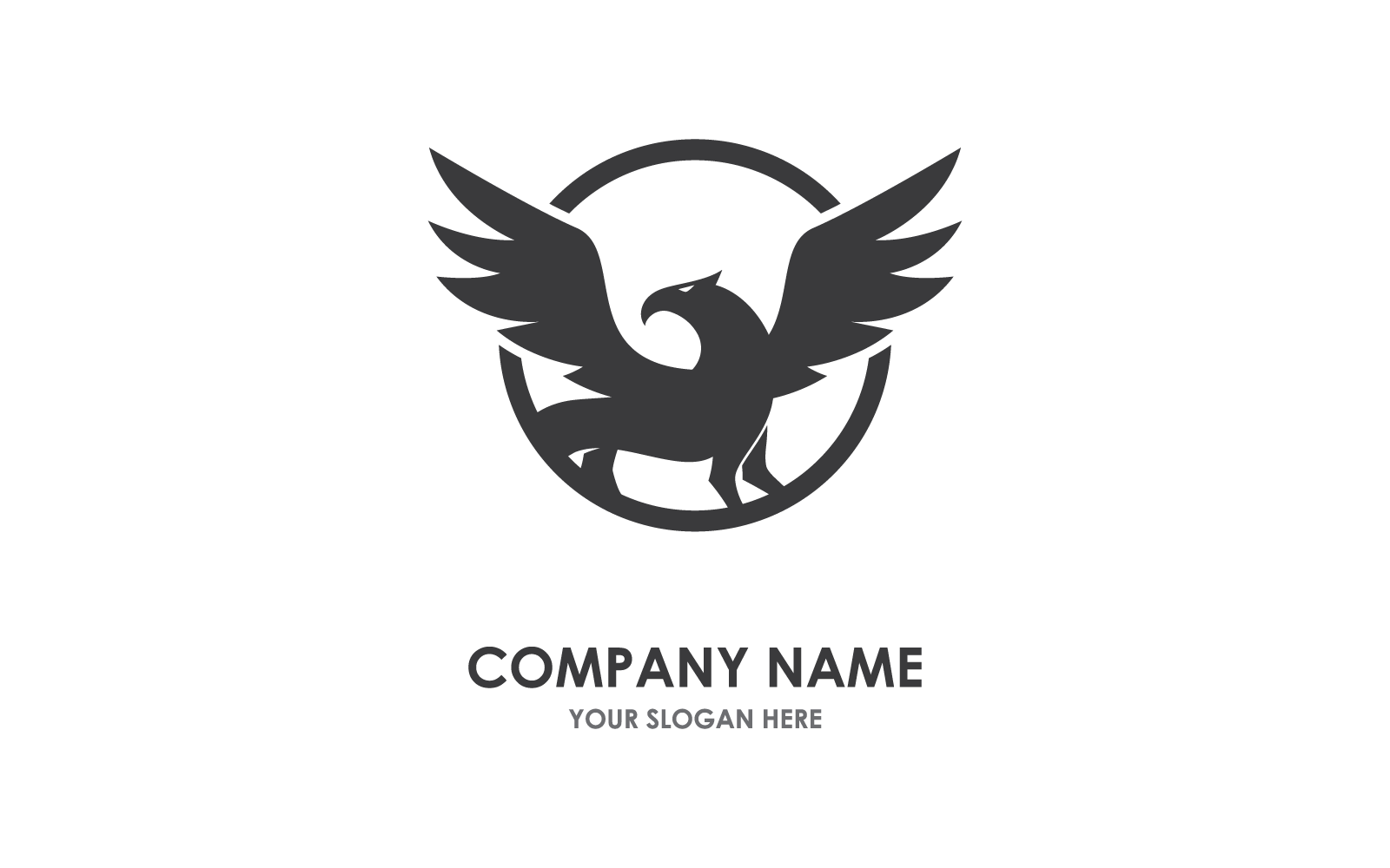 Griffin logo icon illustration vector template