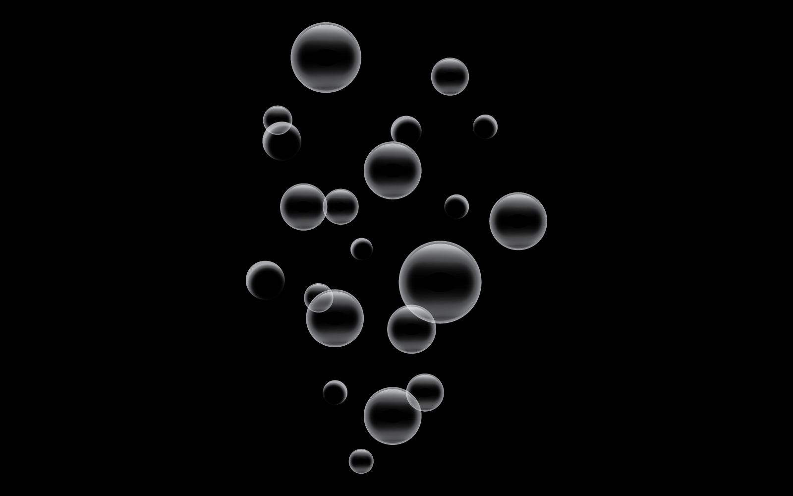 Natural realistic bubble illustration vector flat design Logo Template