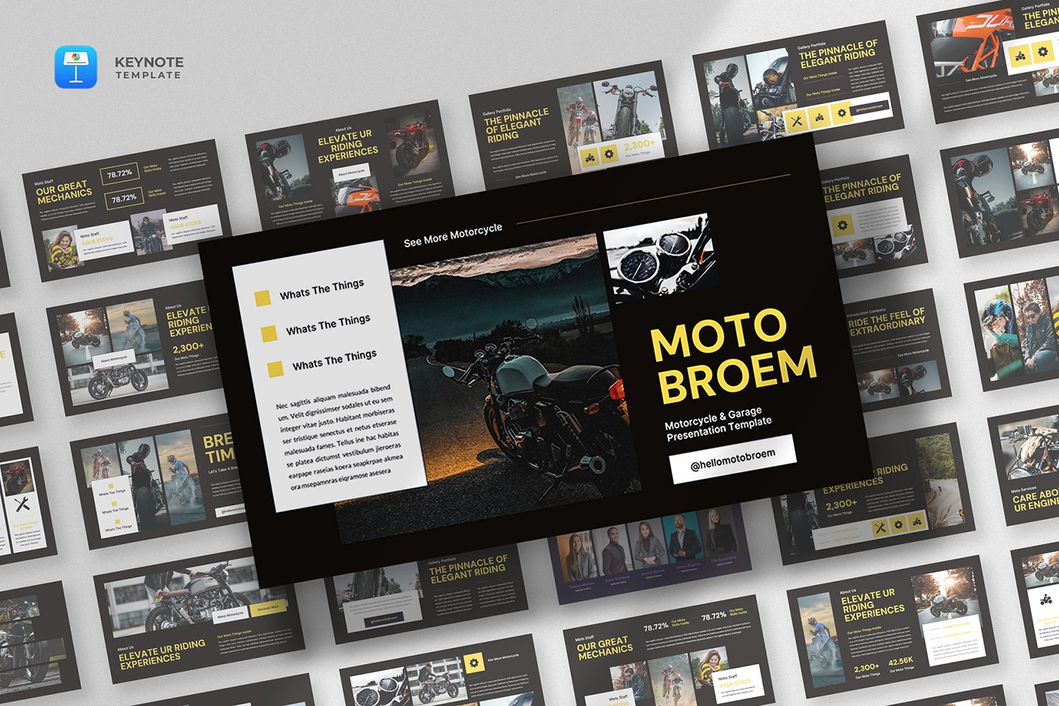 Kit Graphique #402190 Automotive Bike Divers Modles Web - Logo template Preview