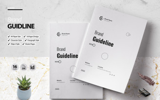 Brand Guideline Design Template v2
