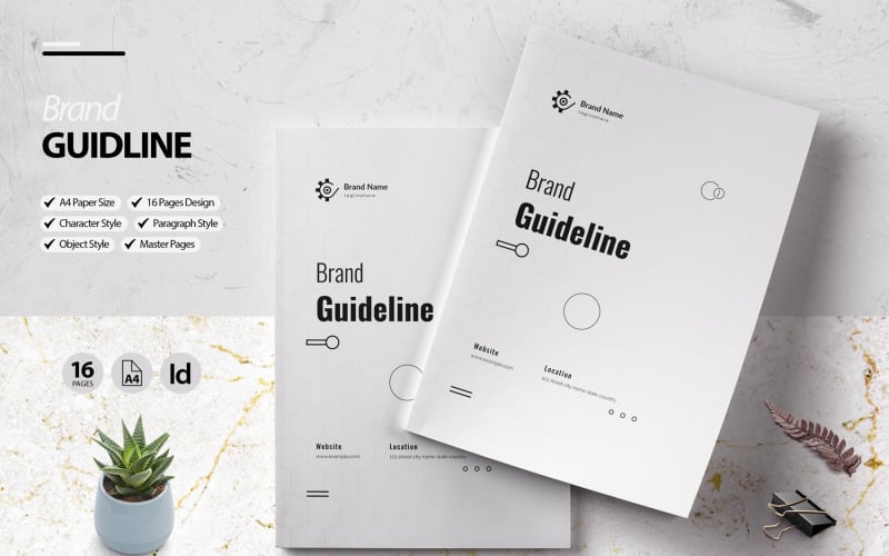 Brand Guideline Design Template v2 Corporate Identity