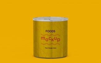 Food Tin Can Mockups PSD 02