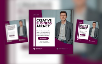 Creative Business Agency Canva Design Template