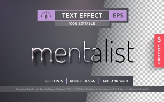 Metal Editable Text Effects, Graphic Styles