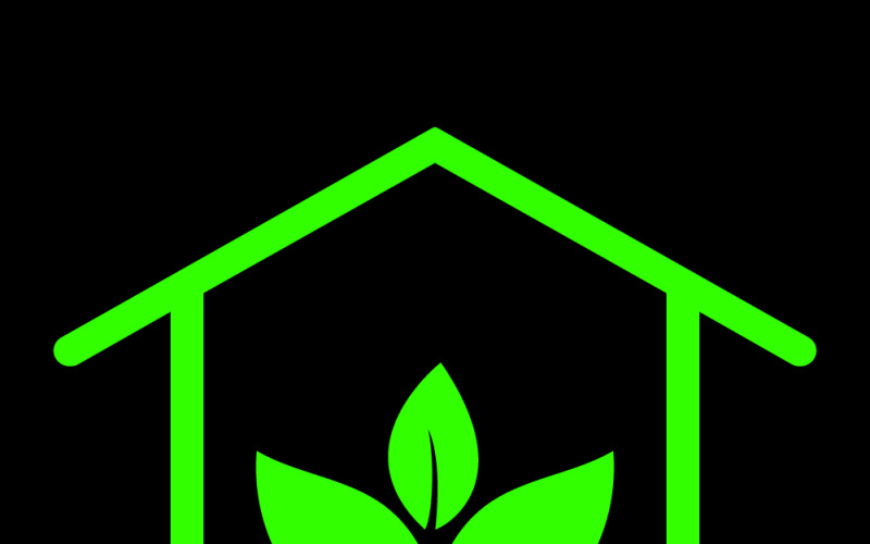 Real Estate home Logo design Logo Template