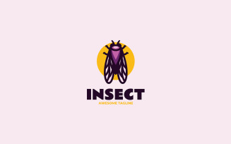 Insect Simple Mascot Logo 2