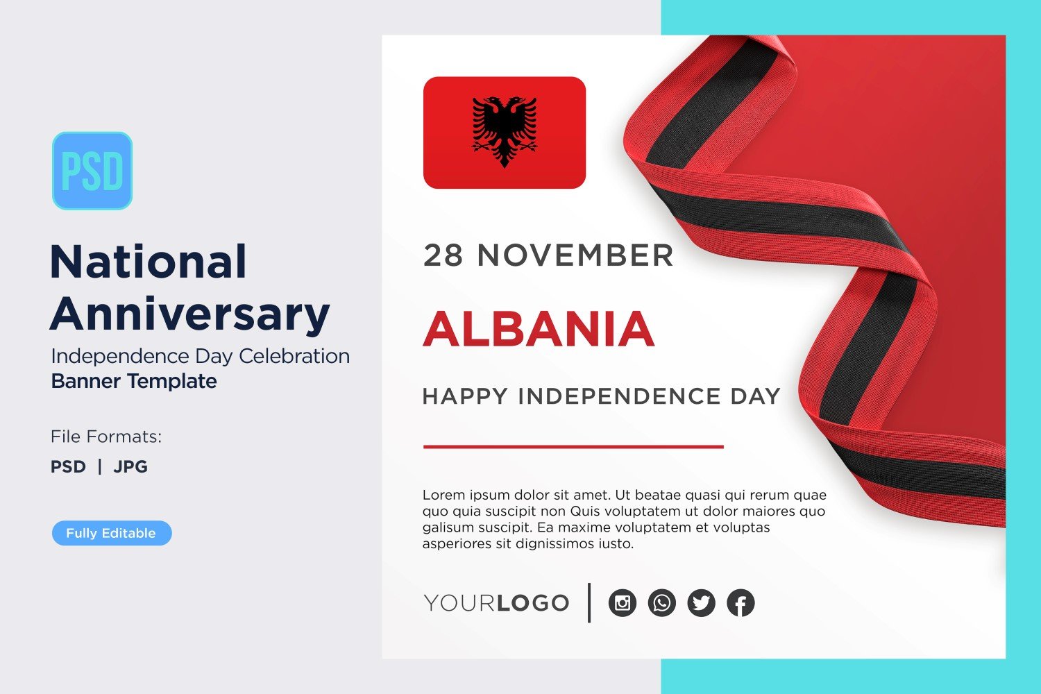 Template #402551 Day Celebration Webdesign Template - Logo template Preview